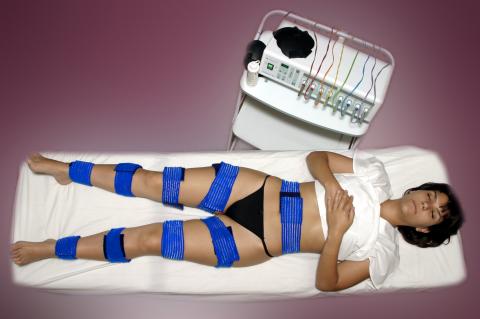 image Gimnasia pasiva: colocación de vendas de sujeción