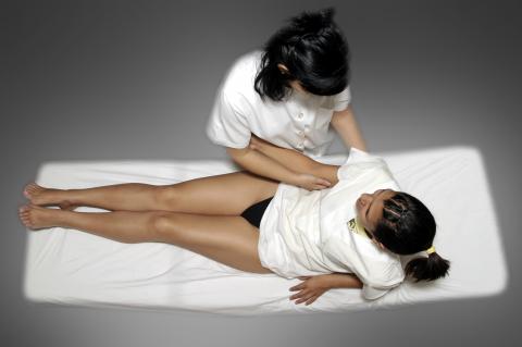 image Gimnasia pasiva con cintas de caucho: finalización del tratamiento