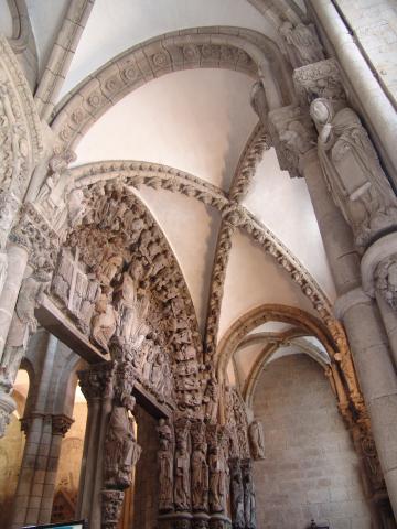 image Pórtico de la Gloria, Catedral de Santiago de Compostela, A Coruña