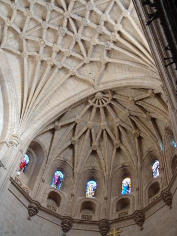 image Bóveda del ábside, Catedral de Segovia