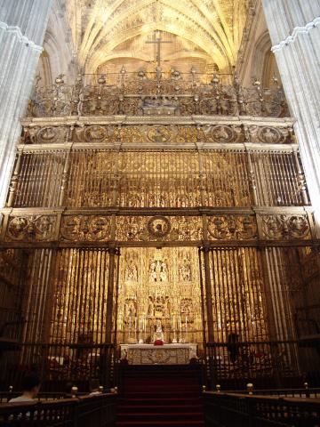 image Reja del Retablo Mayor de la Catedral de Sevilla