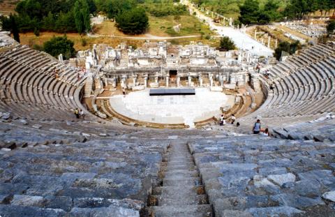 image Gran teatro, Éfeso, Turquía