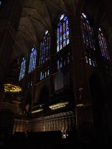 image Coro y vidrieras, Catedral de León