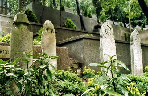 image Cementerio hacia Eyüp, Estambul, Turquía