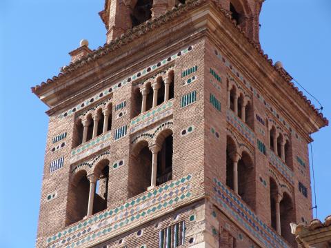 image Detalle campanario mudéjar, Catedral de Teruel