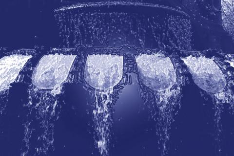 image Detalle fuente en Plaza España, Madrid