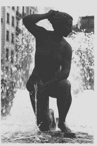 image Detalle fuente en Plaza España, Madrid