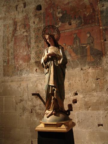 image Escultura de la Virgen, Catedral de Tarragona