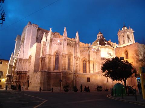 image Vista nocturna, Catedral de Tarragona