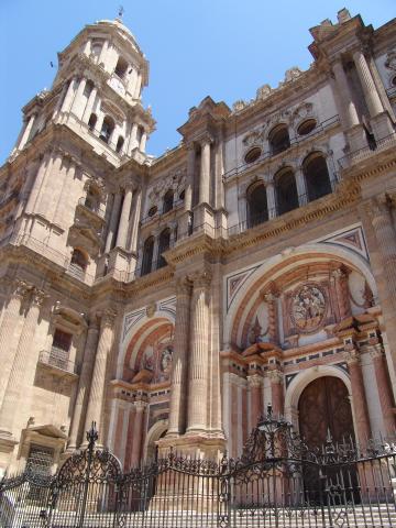image Fachada principal de la Catedral de Málaga