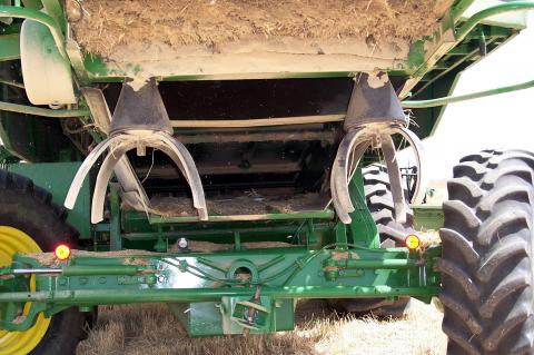 image Criba de una cosechadora