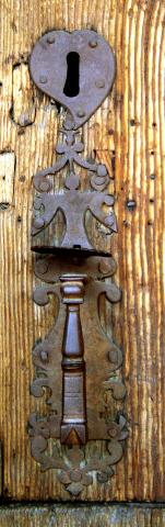 image Cerradura con pomo y tirador