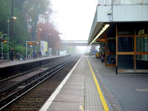 image Andén de estación