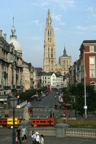image Vista de Amberes desde Suikerrui, Bélgica