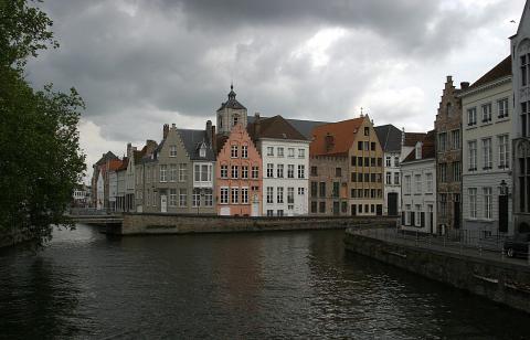 image La Potterierei, calle típica de Brujas, Bélgica
