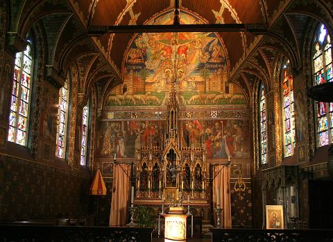 image Interior de la Basílica de la Santa Sangre, Brujas, Bélgica