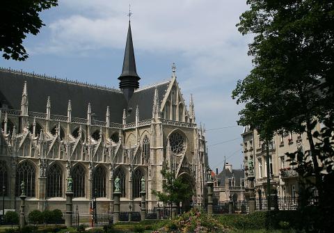 image Iglesia de Notre-Dame de Sablon, Bruselas, Bélgica