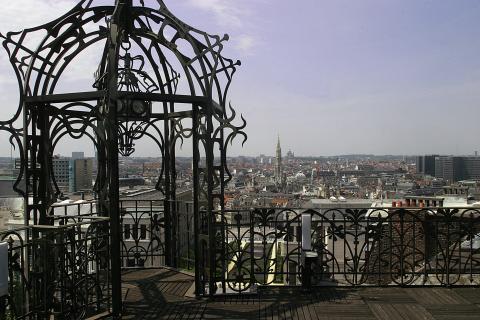 image Vista de Bruselas desde el Museo de la Música, Bélgica