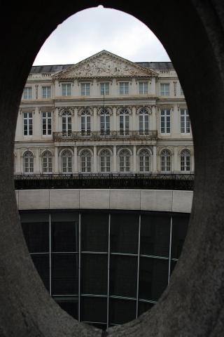 image Vista del palacio de Carlos de Lorena, Bruselas, Bélgica