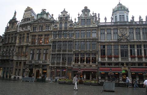 image Casas en la Grand Place, le Cornet, Bruselas, Bélgica