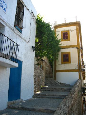 image Escaleras en Dalt Vila, Ibiza, Islas Baleares