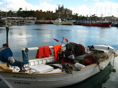 image La bahía de Palma de Mallorca, Islas Baleares