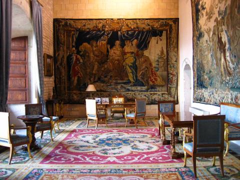 image Despacho del Rey Juan Carlos I en el Palacio de la Almudaina, Palma de Mallorca, Islas Baleares
