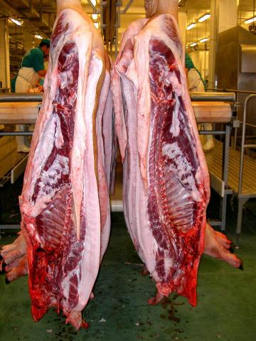 image Sección del cerdo