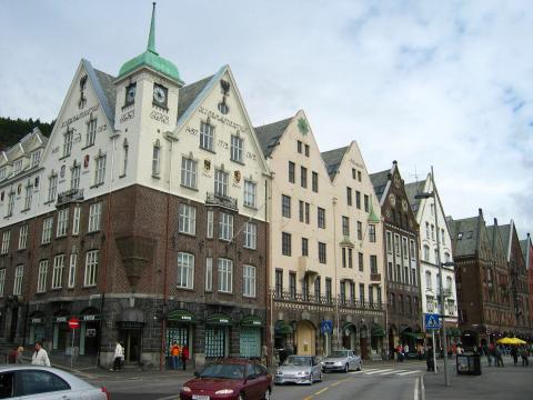 image Casas hanseáticas en piedra, Noruega