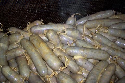 image Morcillas recién cocidas