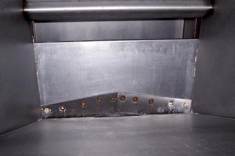 image Detalle salida de peladora