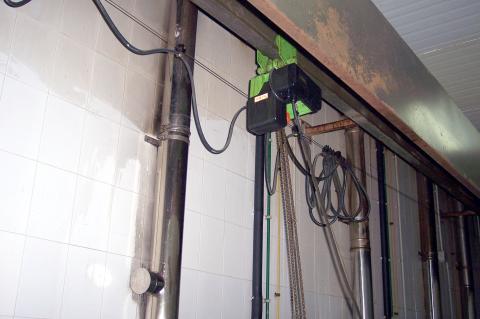 image Sistema de elevación de freidoras