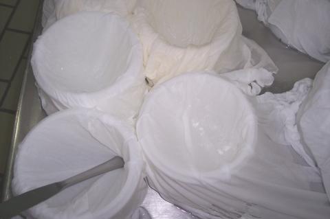 image Moldes con filtro de tela