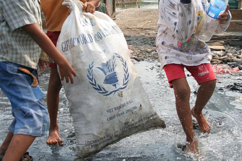 image Recolectores de plástico, Jakarta, Indonesia