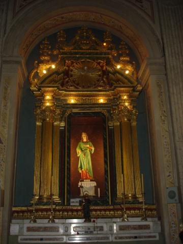 image Imagen de Santa Lucía, Iglesia de San Francisco, Salta, Argentina