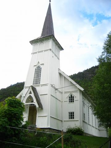 image Iglesia de Solvorn, Noruega