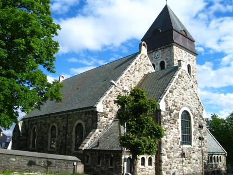 image Iglesia de Aalesund, Noruega