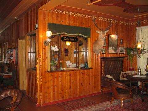 image Recepción del Hotel Union, en Oye, Noruega