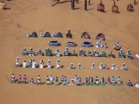 image Piezas de artesanía, Asuán, Egipto