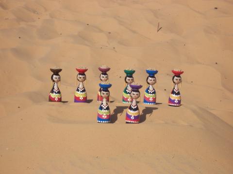 image Piezas de artesanía, Asuán, Egipto