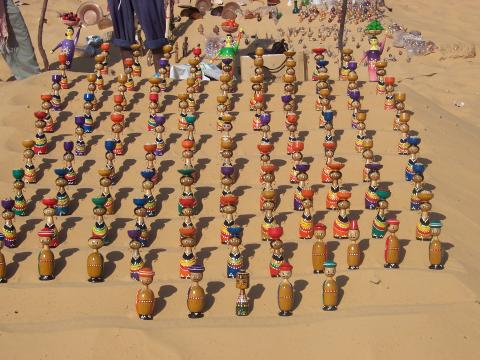 image Piezas de artesanía, Asuán, Egipto