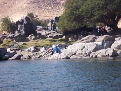 image Lavando en el Nilo, Egipto