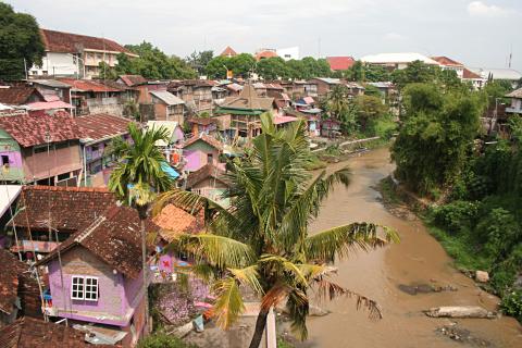 image Copi River, Jogyakarta, Indonesia