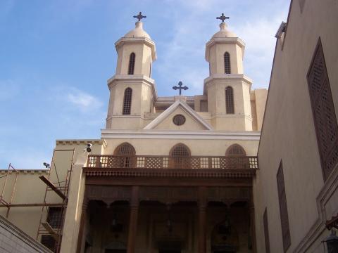image Iglesia de San Sergio, Barrio Copto, El Cairo, Egipto