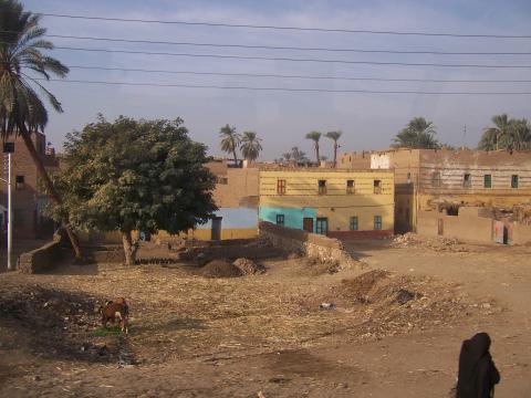 image Paisaje urbano, Esna, Egipto