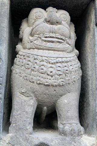 image León simbolo de Prambanan, Jogyakarta, Indonesia