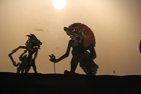 image Marionetas, Teatro de sombras de Jogyakarta, Indonesia