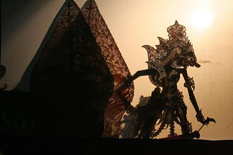 image Marionetas, Teatro de sombras de Jogyakarta, Indonesia