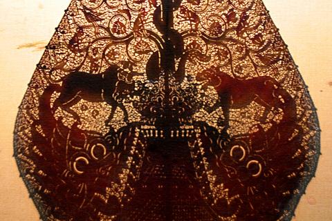 image Marionetas, Teatro de sombras de Jogyakarta, Indonesia