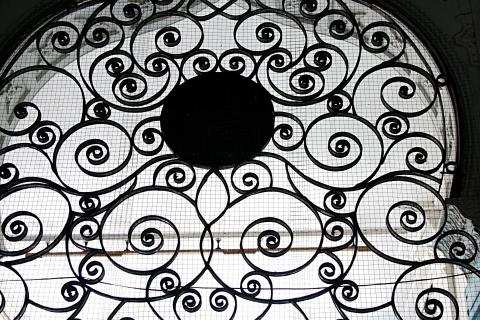 image Detalle de decoración en celosía, Banda Ache, Sumatra, Indonesia